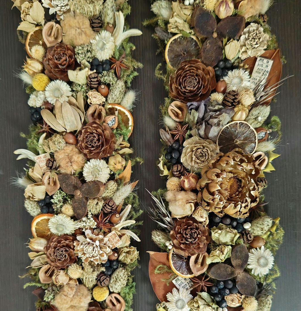 あゆたんさま❀おまとめ❀縦型スワッグ❀ドライフラワー