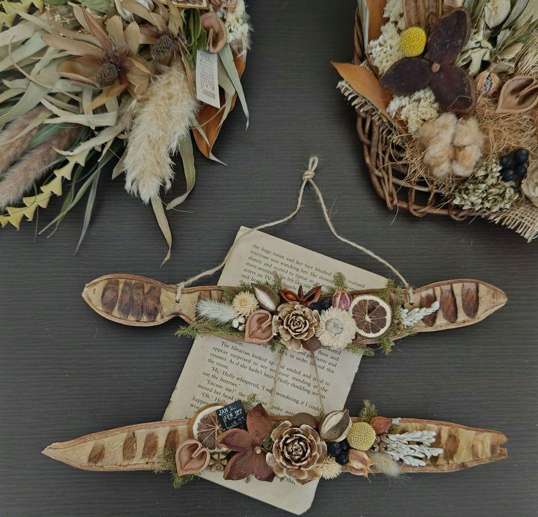 あゆたんさま❀おまとめ❀縦型スワッグ❀ドライフラワー