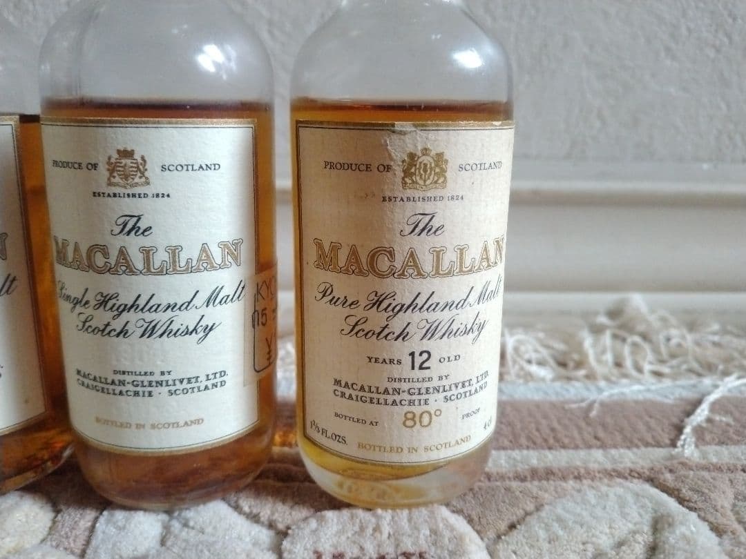 専用マッカランミニボトル5本セット The Macallan