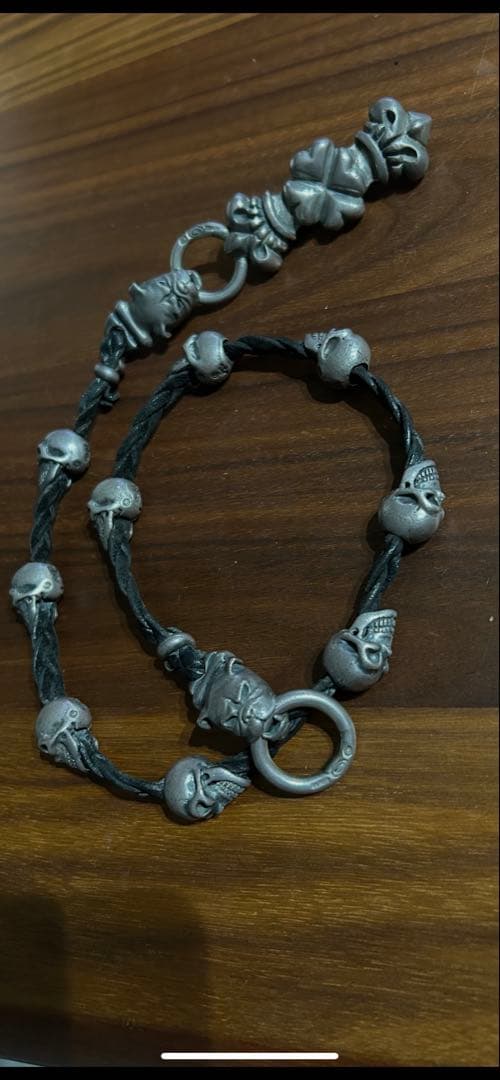 ガボール生前モデルレザーウォレットチェーン