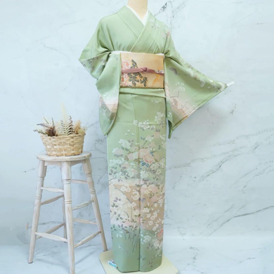 訪問着 フルセットa494 卒業式　入学式　お宮参り　七五三　結婚式