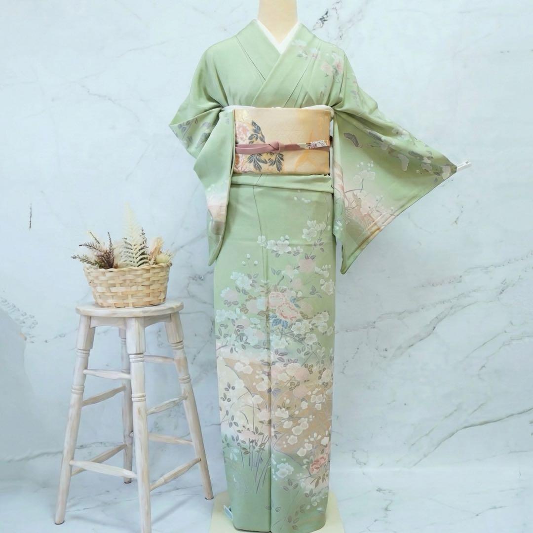 訪問着 フルセットa494 卒業式　入学式　お宮参り　七五三　結婚式