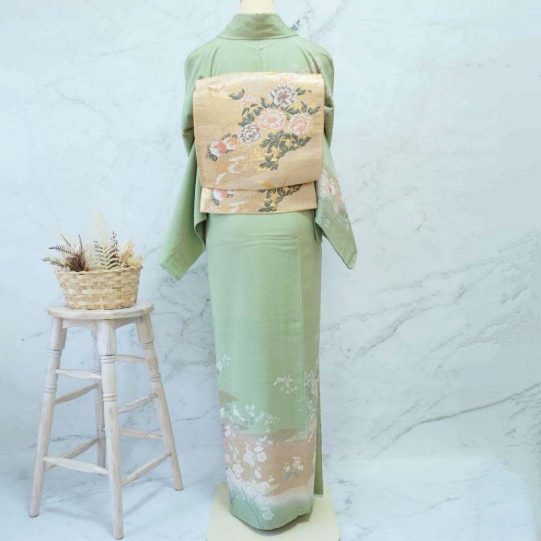 訪問着 フルセットa494 卒業式　入学式　お宮参り　七五三　結婚式