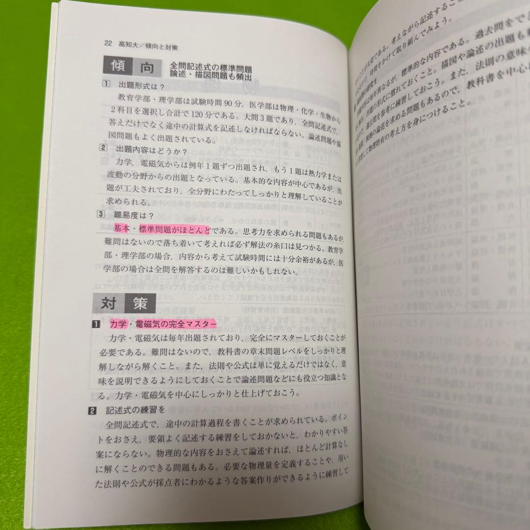 高知大学　医学部　赤本　人文学部　教育学部　2012年～2023年 12年分
