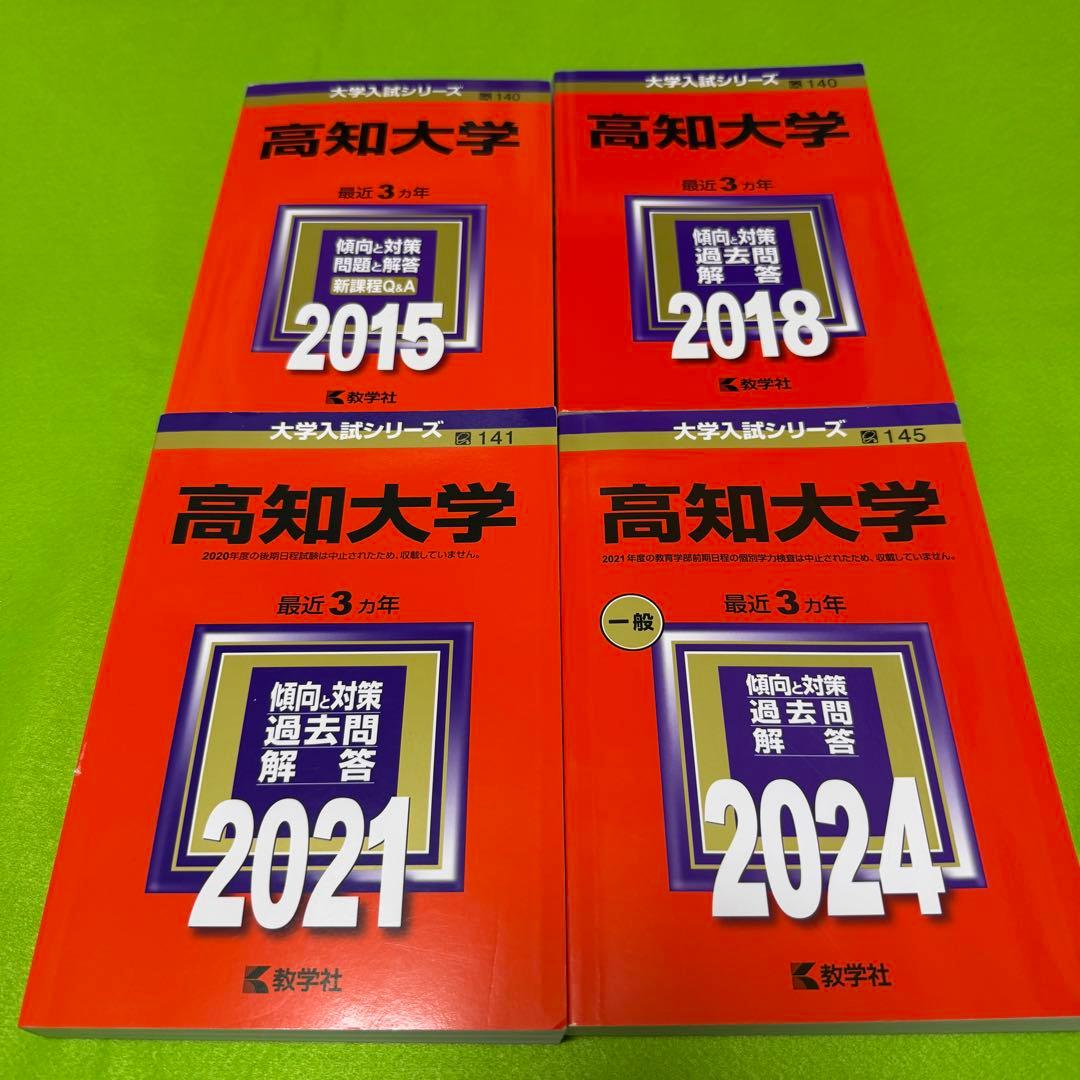 高知大学　医学部　赤本　人文学部　教育学部　2012年～2023年 12年分