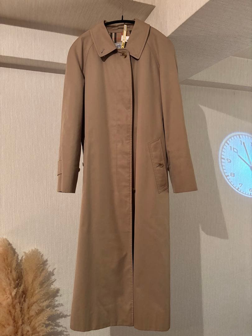 クリーニング済み　Burberrys ステンカラーコート ノバチェック