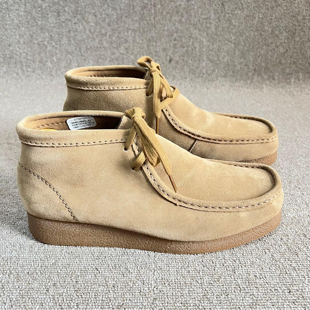 美品✨Clarks wallabee EVO ベージュ スエード EU42