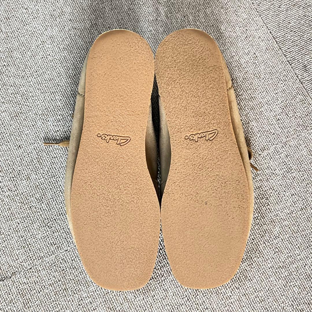 美品✨Clarks wallabee EVO ベージュ スエード EU42