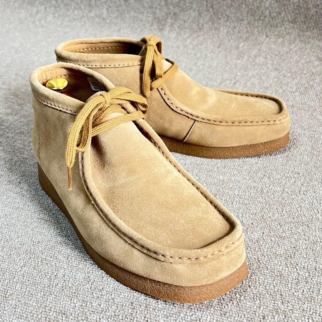 美品✨Clarks wallabee EVO ベージュ スエード EU42