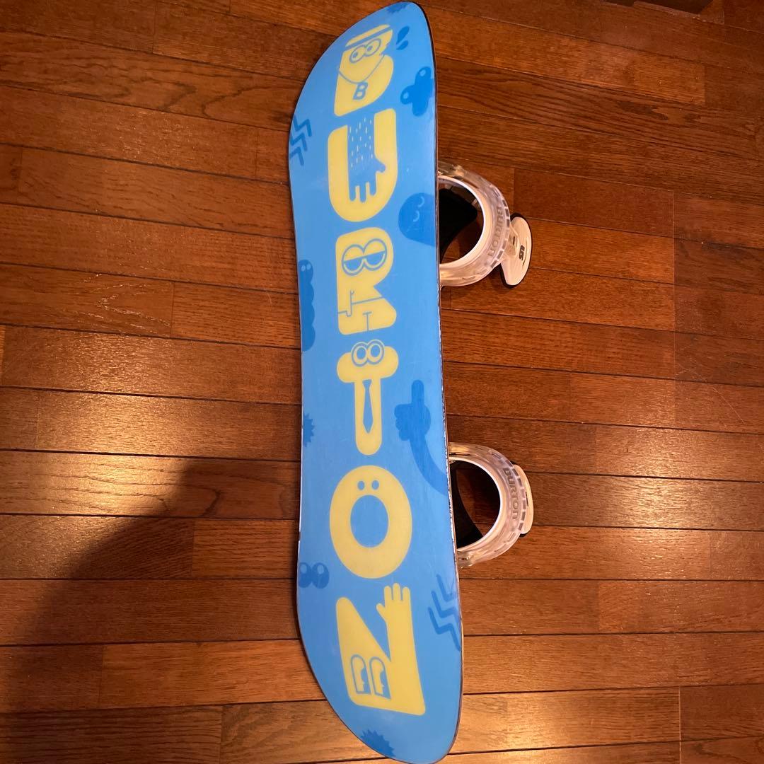 Burton スノーボード イエロー ブーツ付き