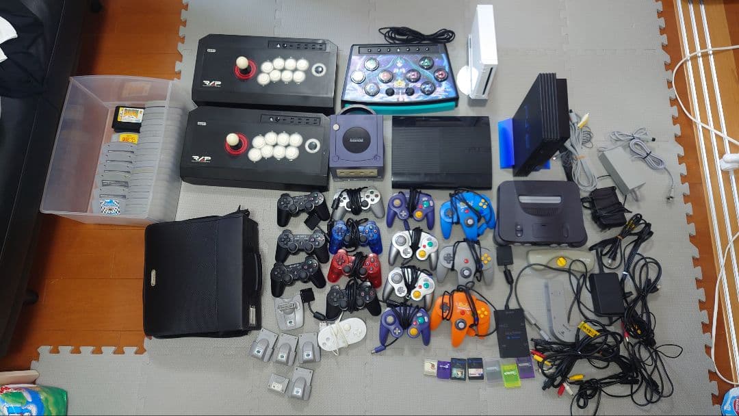 PS2,PS3,ゲームキューブ,Wii,ニンテンドー64,ソフトまとめ売り