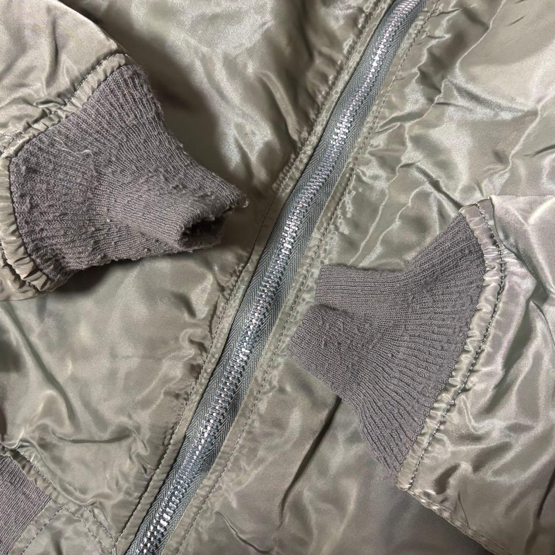 90sアルファインダストリーズ MA-1フライトジャケット USA製 ALPHA