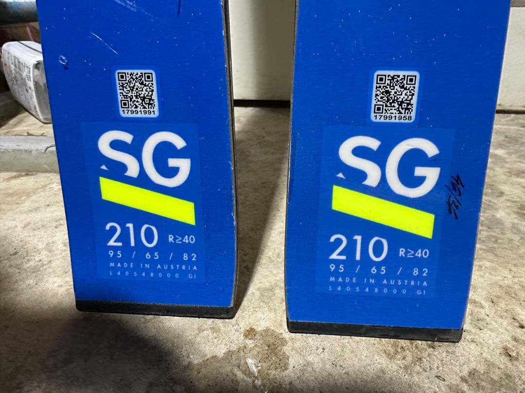 サロモン　S/RACE SG 210cm R40 美品