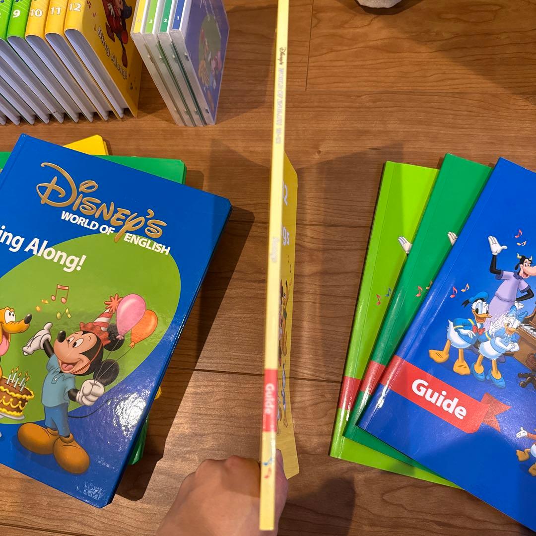 【美品】2017年版ディズニー英語DWE sing along