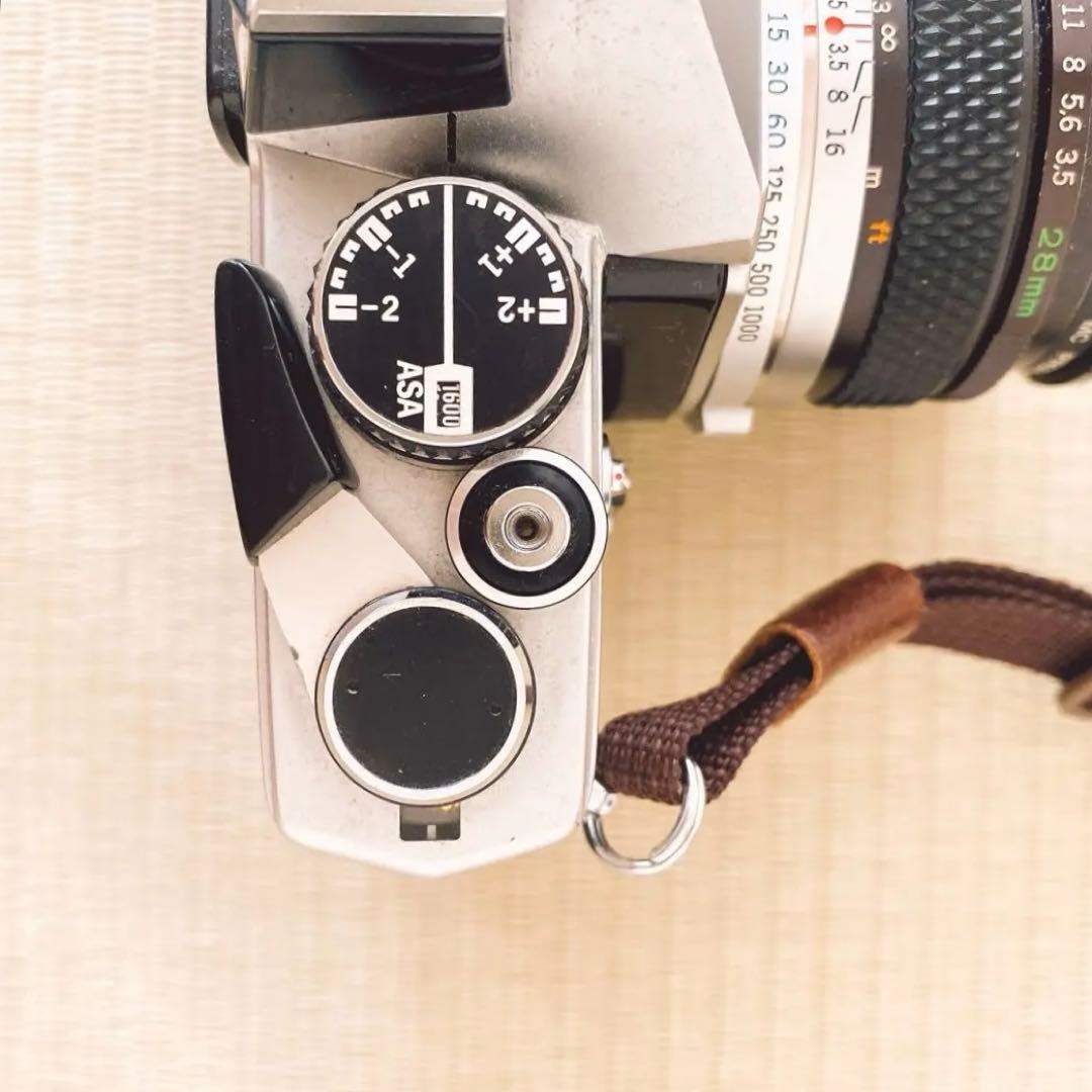 OLYMPUS OM-2 N 28mmレンズNATURA1600,PRO400H