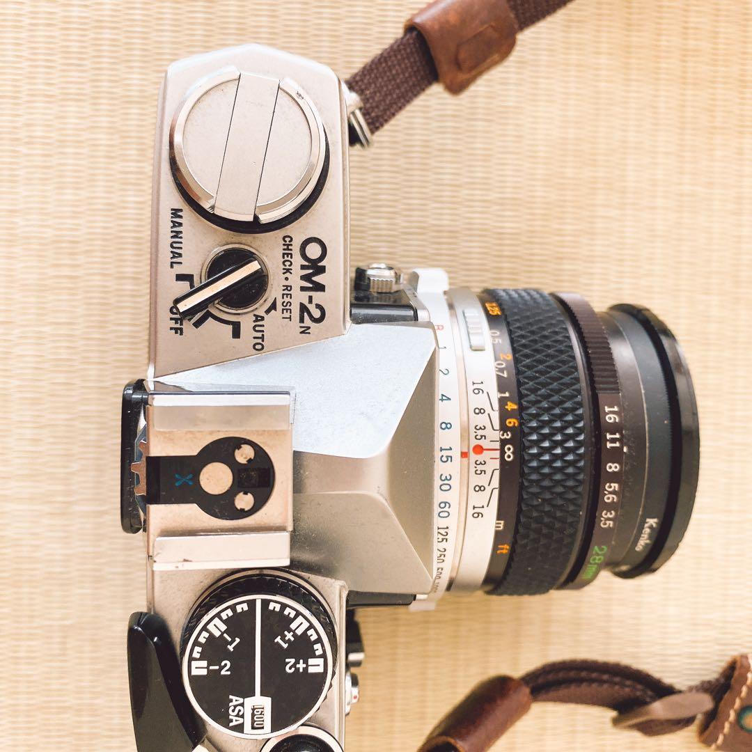 OLYMPUS OM-2 N 28mmレンズNATURA1600,PRO400H