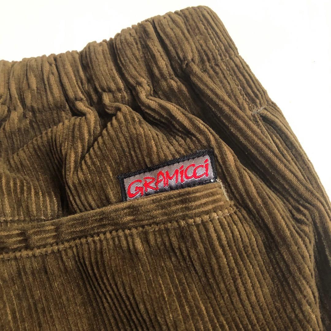GRAMICCI 90s コットン コーデュロイ パンツ 旧ロゴ