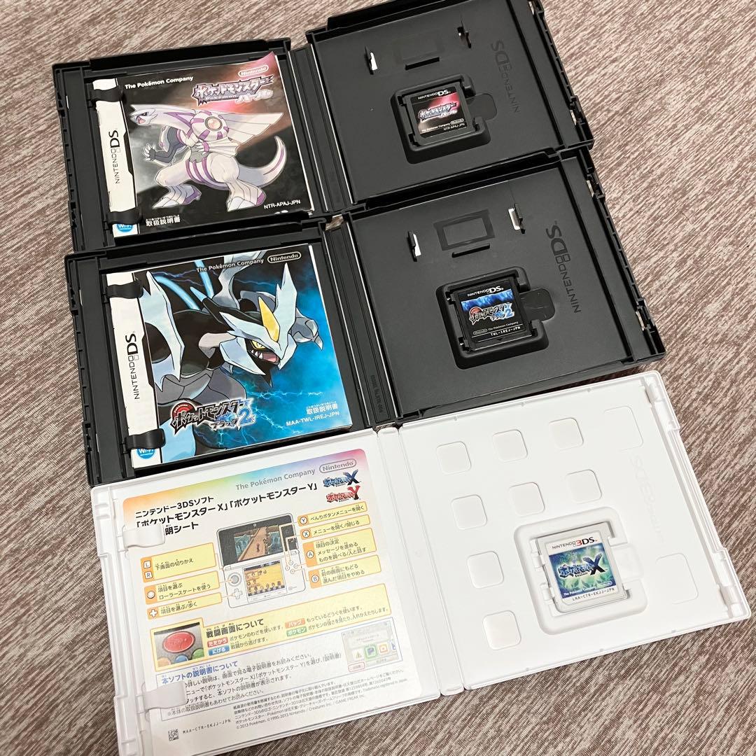 【ニンテンドー3DSソフト】　ポケットモンスター シリーズ　6本セット
