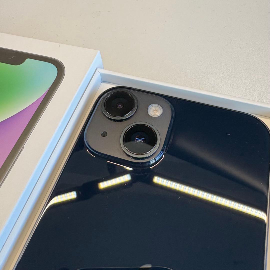 L*a様 【美品】 iPhone14 128GB 本体 SIMフリー ミッドナイ