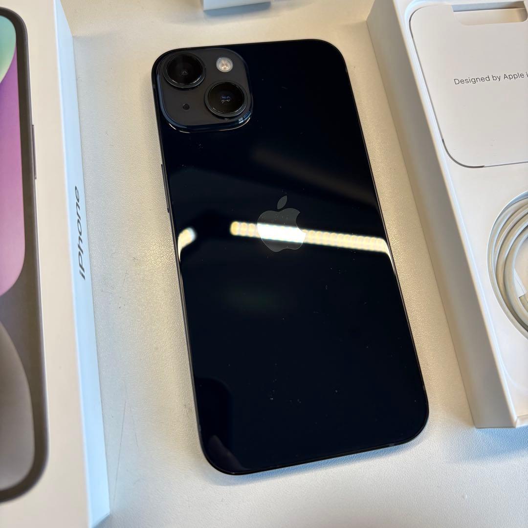 L*a様 【美品】 iPhone14 128GB 本体 SIMフリー ミッドナイ