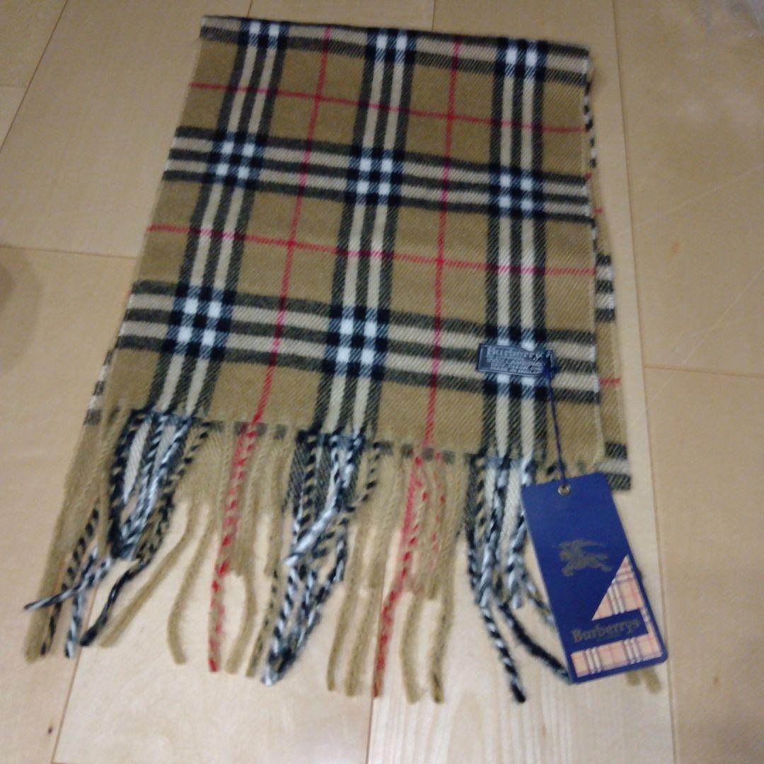 ★新品★タグ付き★バーバリー★マフラー★ノバチェック★