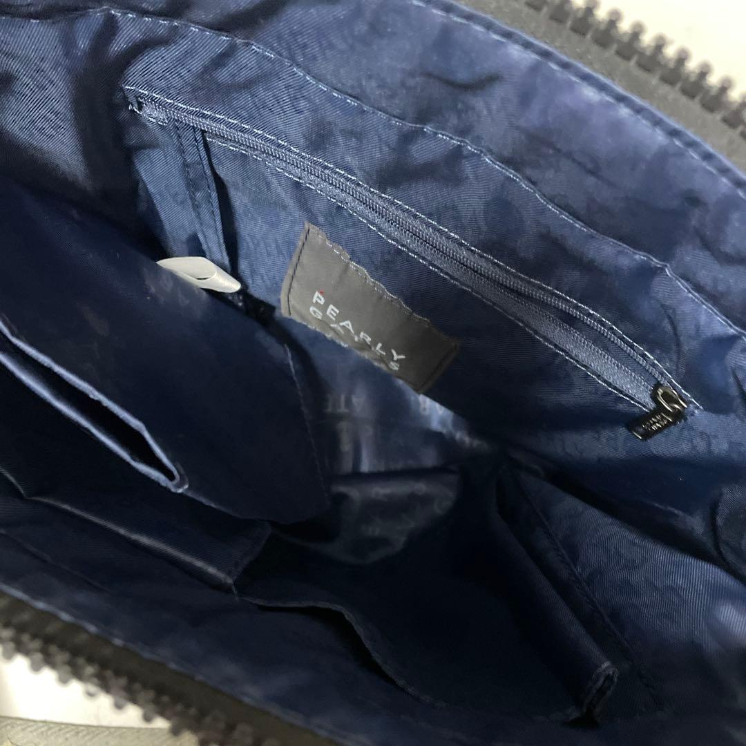 PEARLY GATES チェック柄カートバッグ