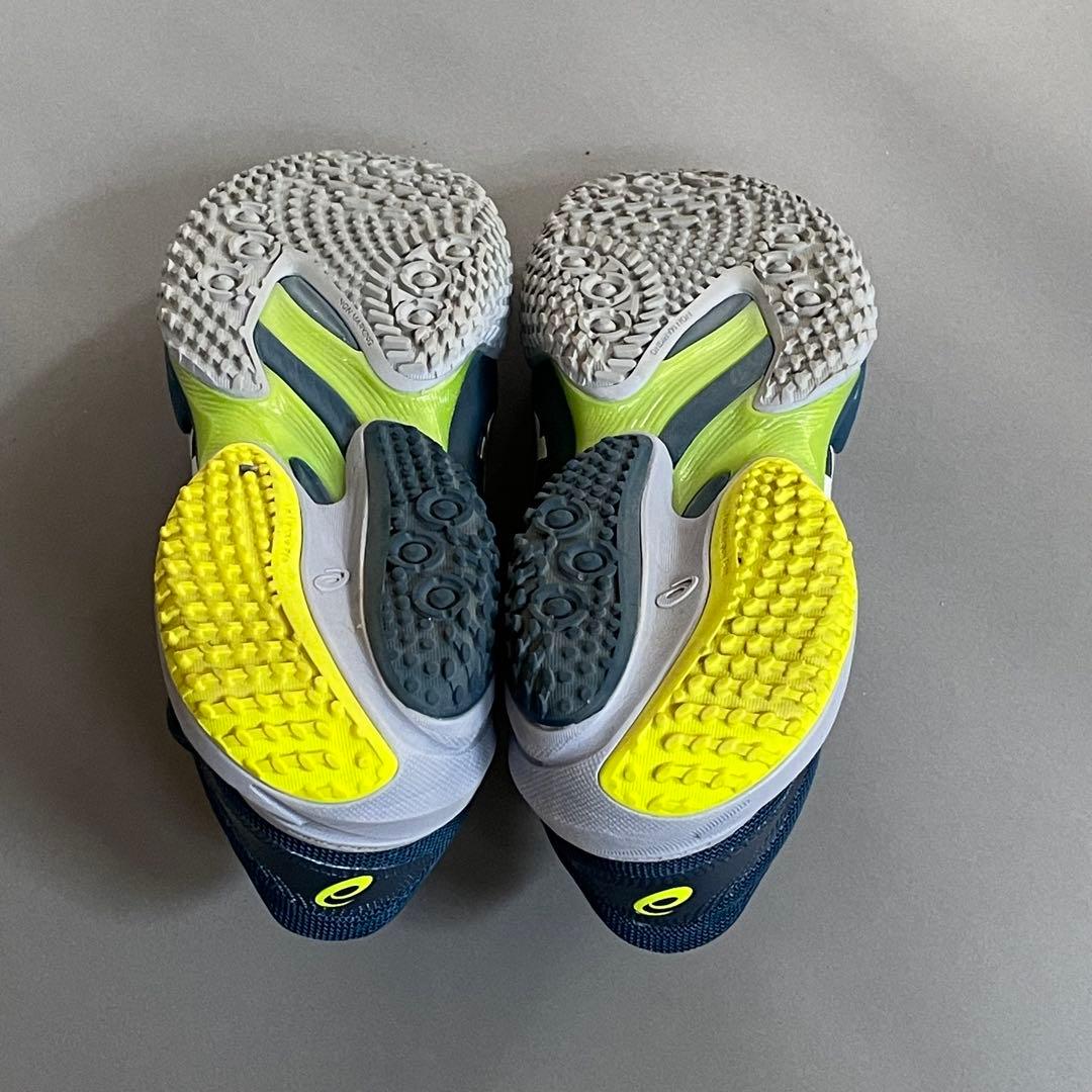 ASICS COURT FF3ネイビー テニスシューズ オムニ　クレー