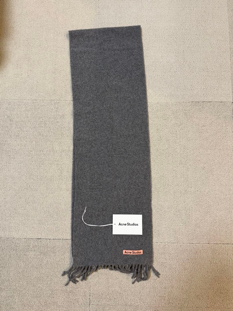 Acne Studios フリンジウールスカーフ-スキニー-