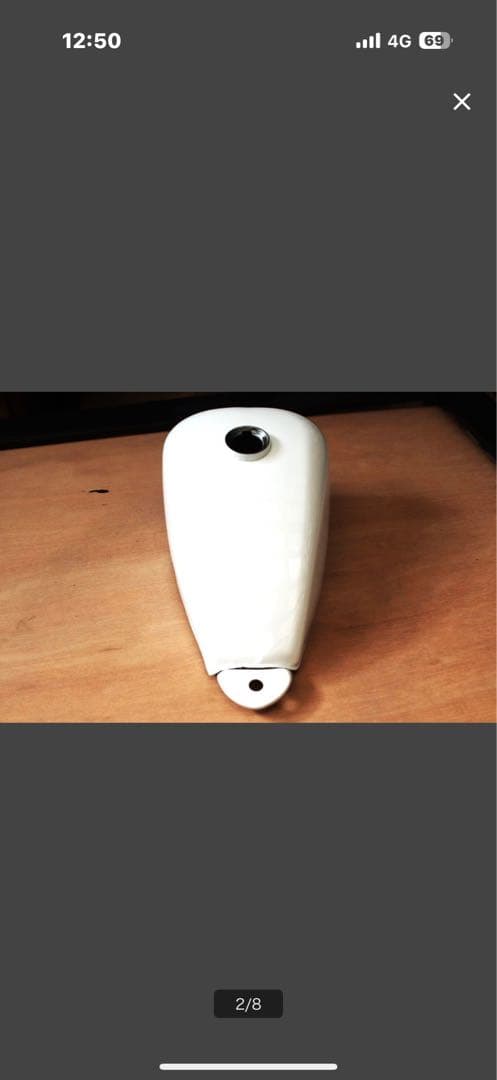 PANDA ROCKET ホワイトタンク