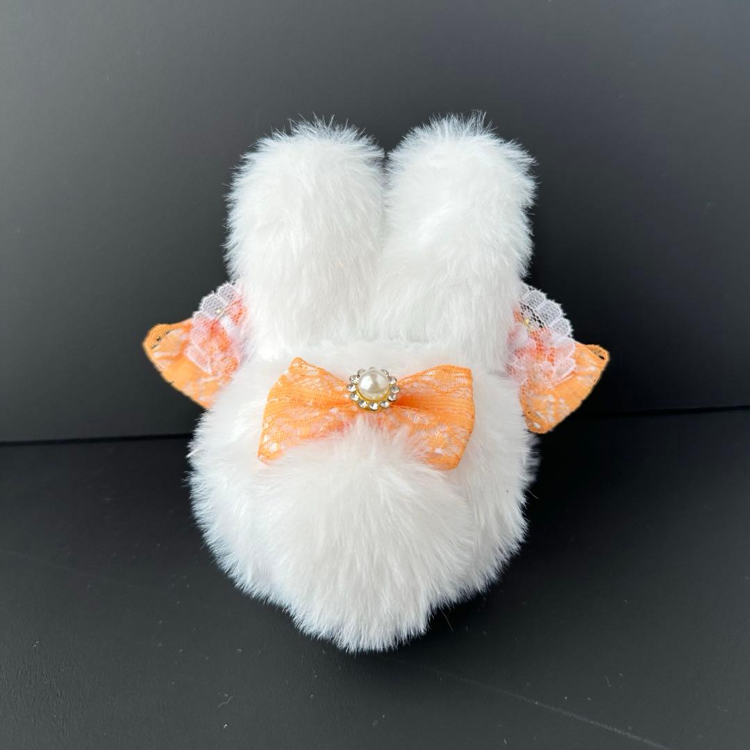 まんじゅう　着ぐるみ　ぬい服　白　水色　オレンジ　ラベンダー　うさぎ　ねこ　くま