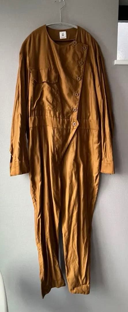 ROKU つなぎ　オールインワン　ロンパース　ブラウン