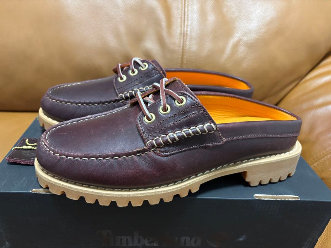 Timberland Vibram 3 Eye Mule 27cm 新品