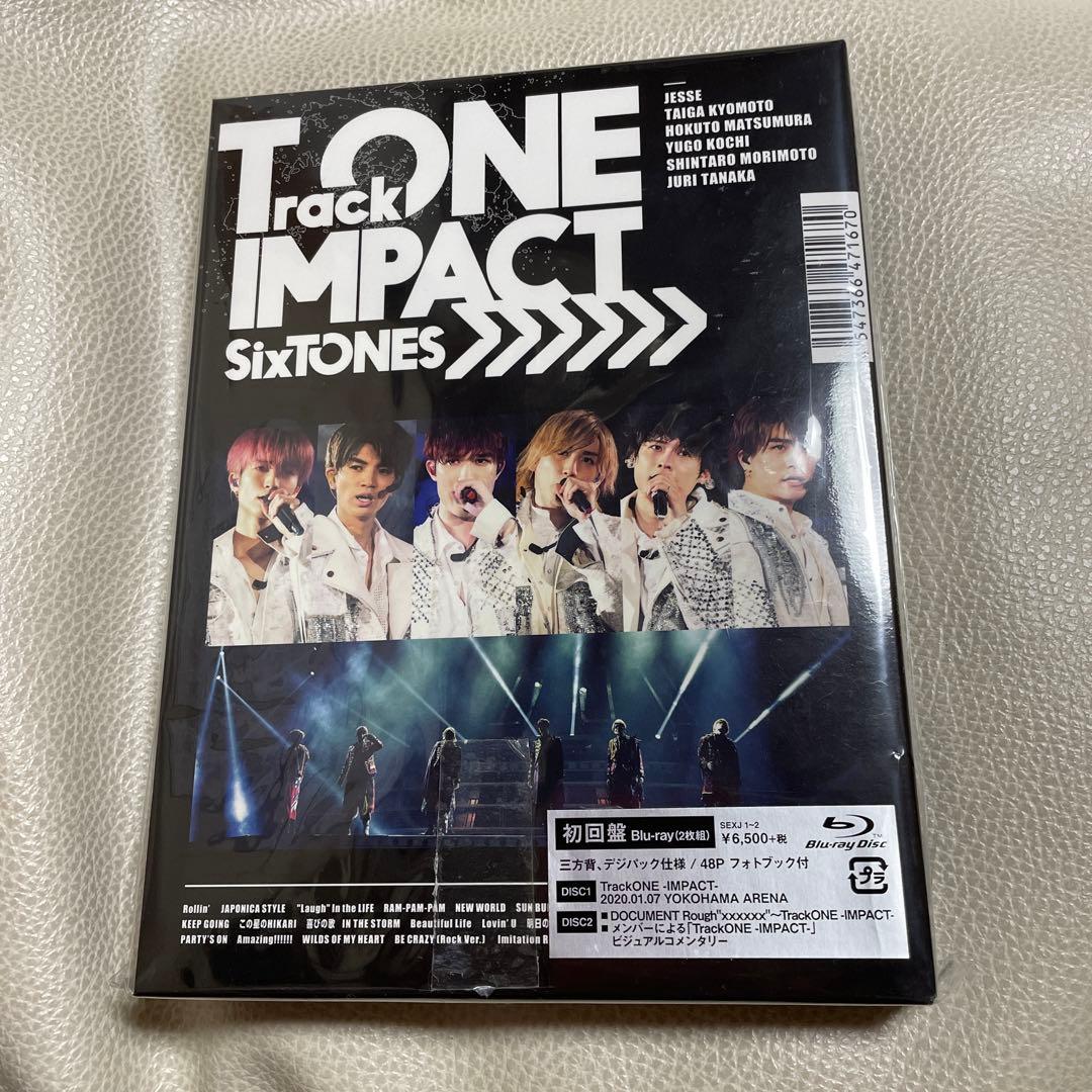 SixTONES/TrackONE-IMPACT-〈初回盤2枚組〉Blu-ray