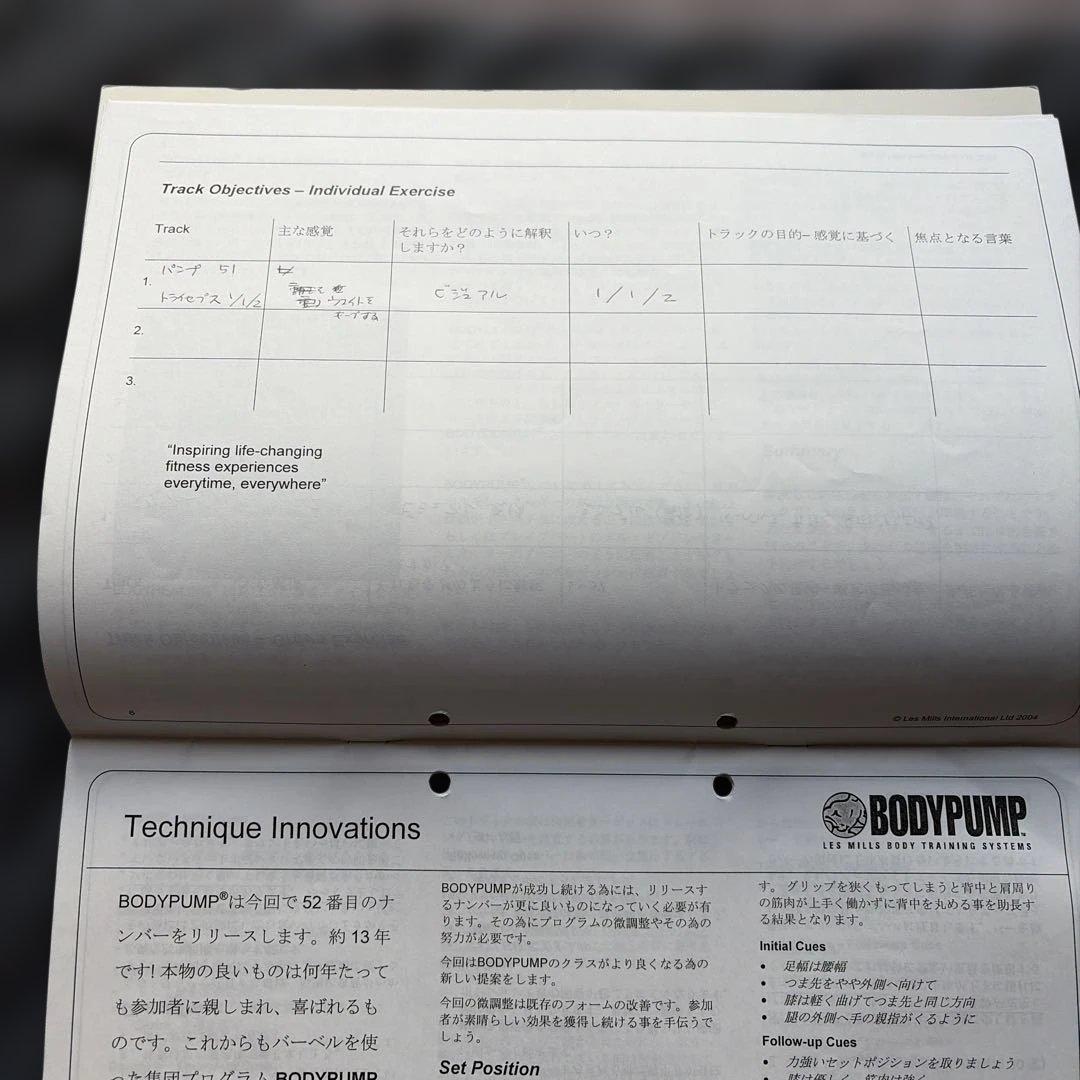 レズミルズ　ボディパンプ　52