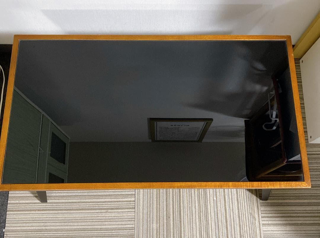 あずま工芸 センターテーブル ローテーブル ダークブラウン 幅90㎝