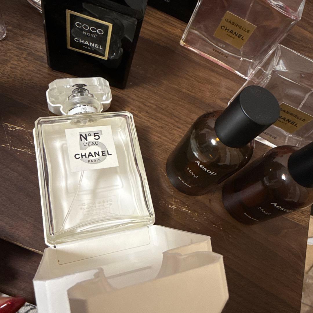 CHANEL 香水空き瓶6個　空き箱1個　イソップ空き瓶2個