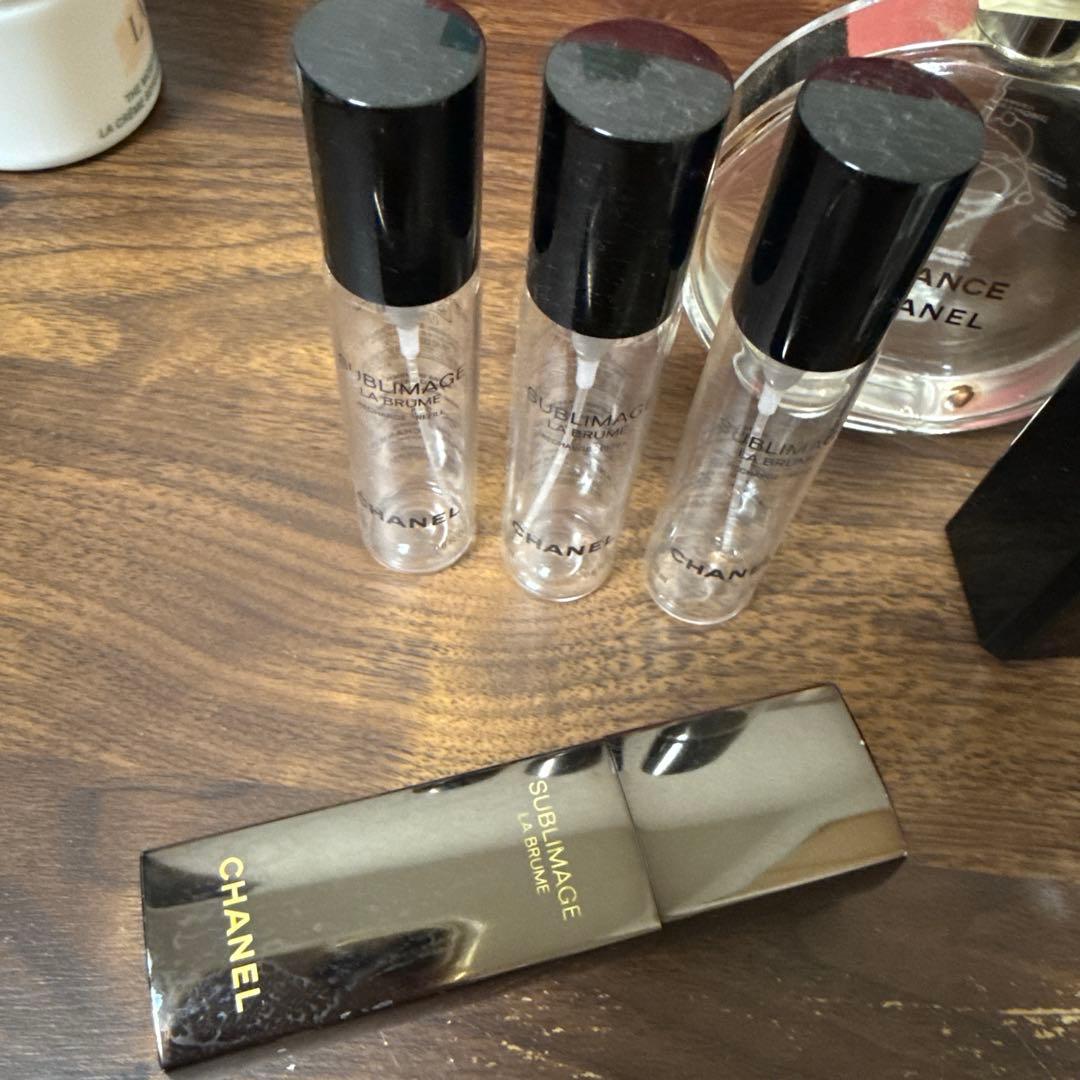 CHANEL 香水空き瓶6個　空き箱1個　イソップ空き瓶2個