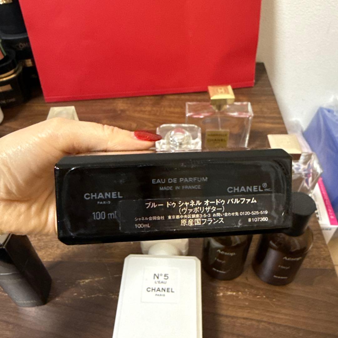 CHANEL 香水空き瓶6個　空き箱1個　イソップ空き瓶2個