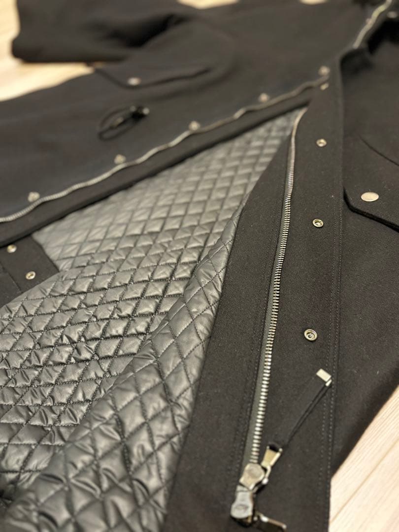 ディーゼル　圧縮ウール　メンズコート