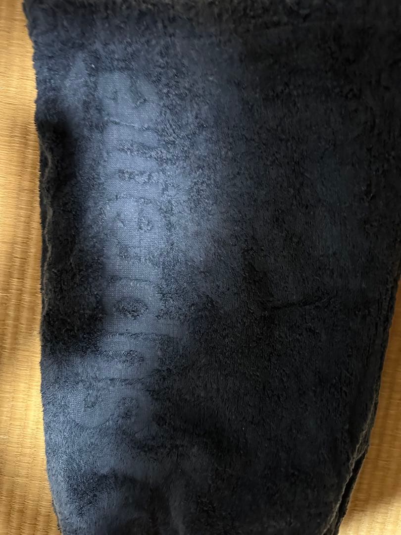 Supreme ネイビー ショートパンツ　パイル地　タオル地　シュプリーム