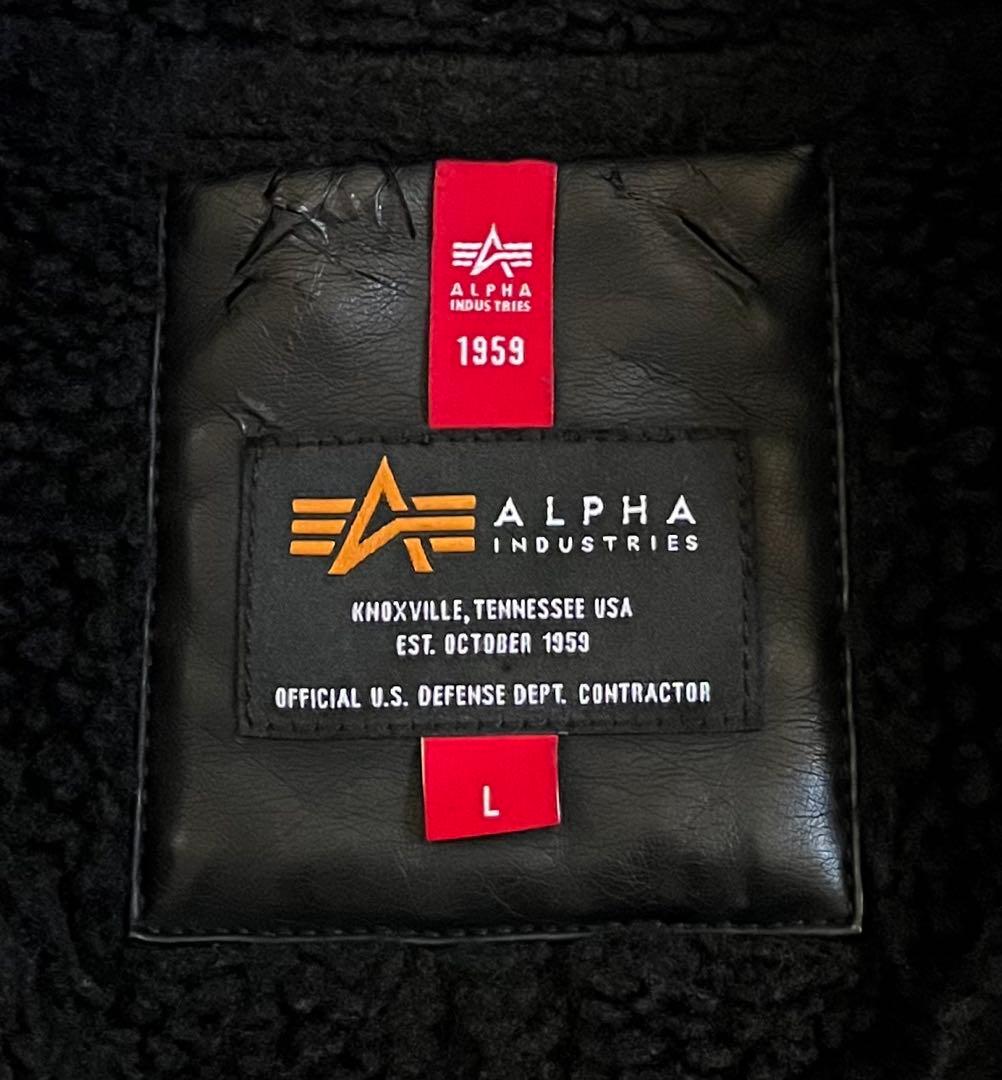 ALPHA B-3 ムートン ライダース　ヒューストン AVIREX BLUCO