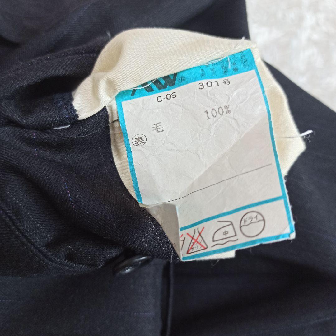 美品 ポールスミス カノニコ スーツ 2B ストライプ チャコールグレー M