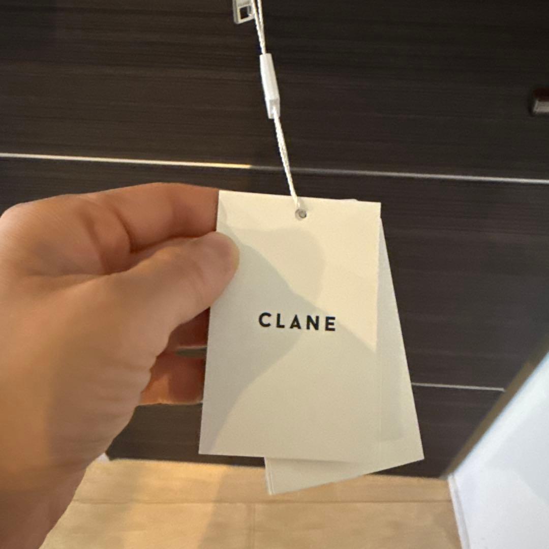CLANE フェイクレザーオーバーサイズバルーンジャケット