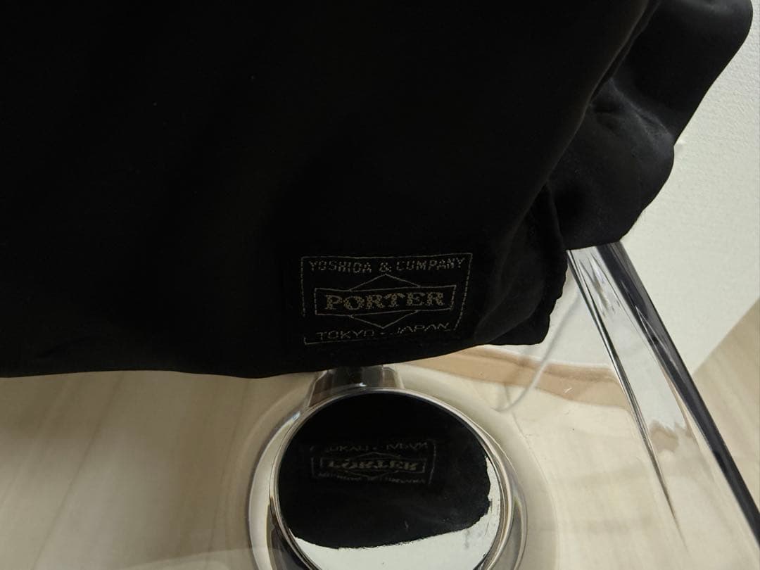 ポーター　タンカー　2way ボストンバッグ　ナイロン　ブラック