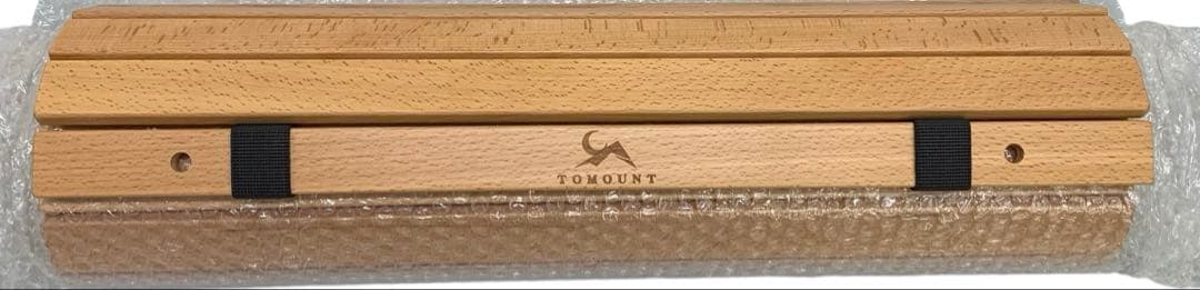 【開封・未使用】TOMOUNT ウッドロールトップテーブル ロールテーブル