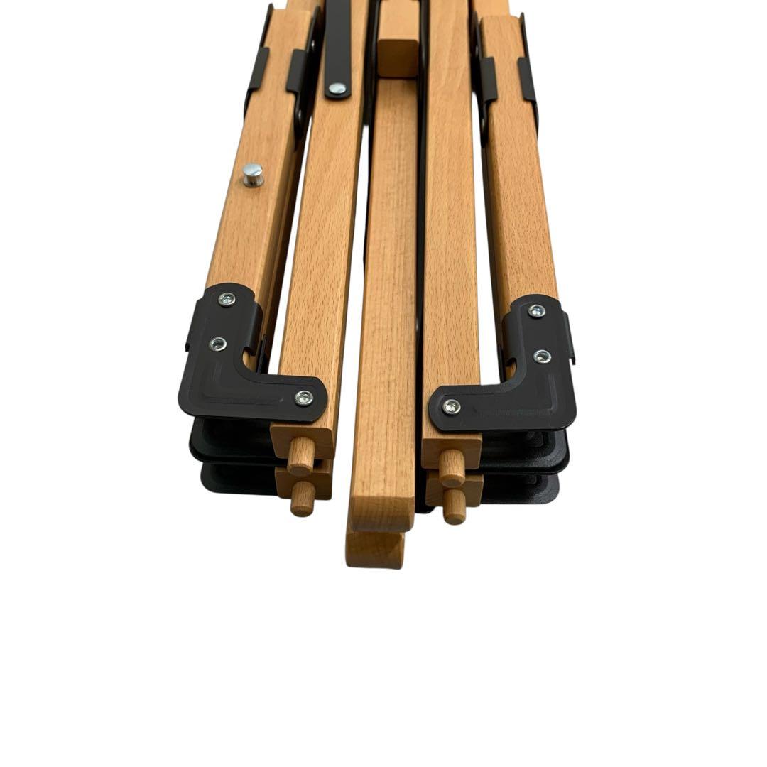 【開封・未使用】TOMOUNT ウッドロールトップテーブル ロールテーブル