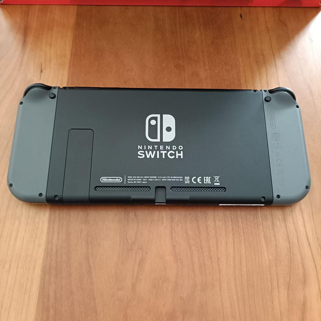 Nintendo Switch本体 グレーJoy-Con SDカード付！
