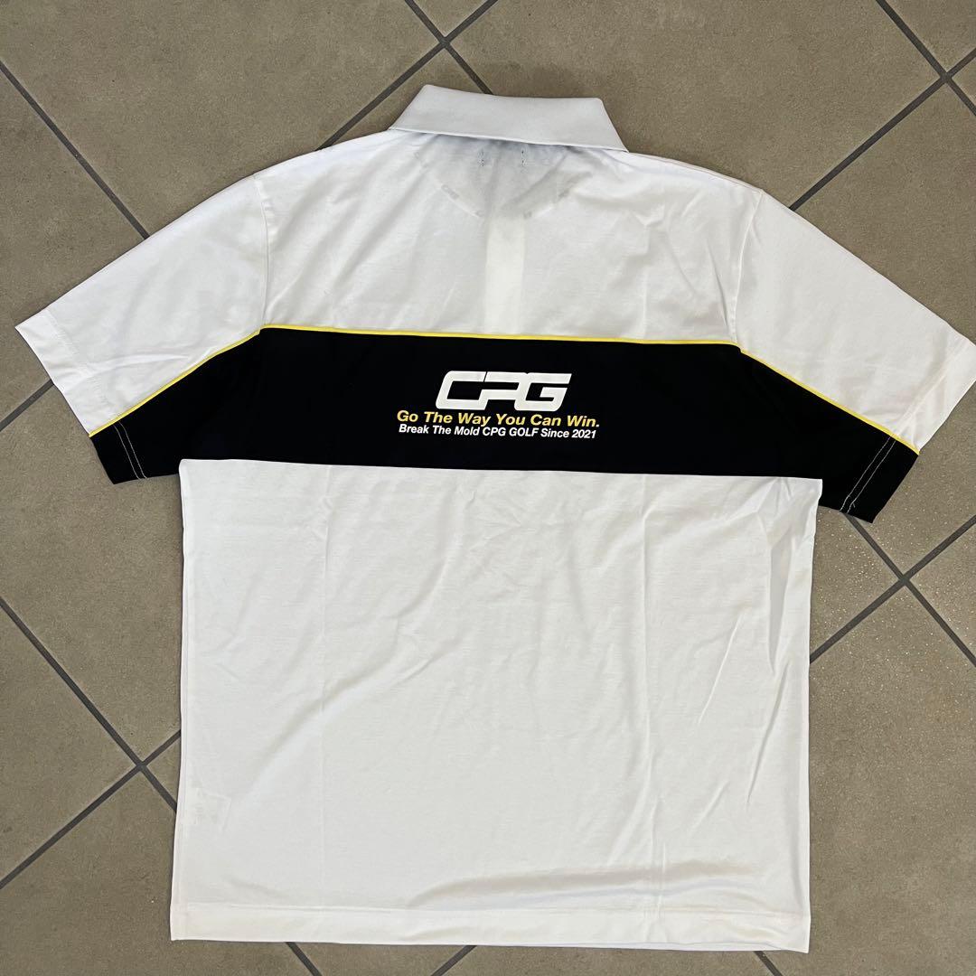 【新品】CPG GOLF シーピージーゴルフ　ポロシャツ　メンズ　4 XL