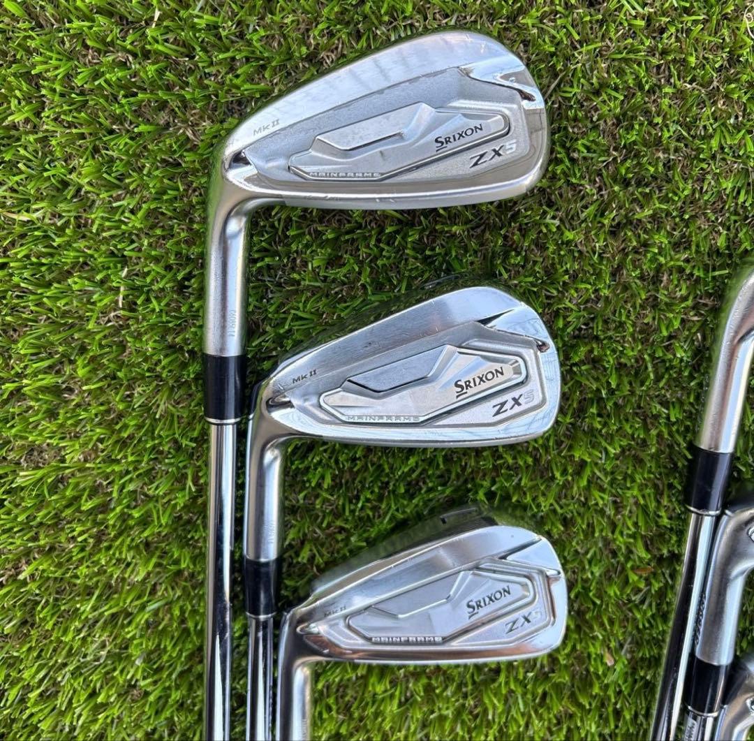 レフティ　スリクソン ZX5 Mk2 アイアン 5本 zu85ユーティリティセッ