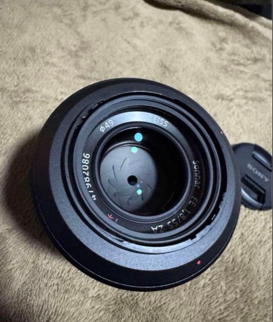 SONY Eマウント Sonnar FE 55mm F1.8+フィルター